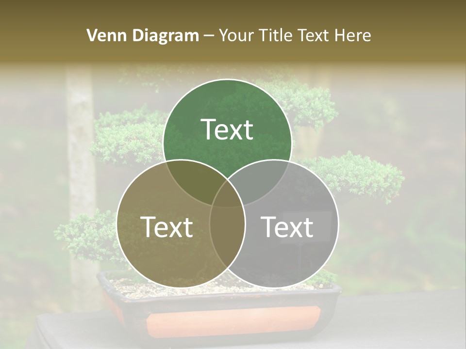 Small Plant Nature PowerPoint Template