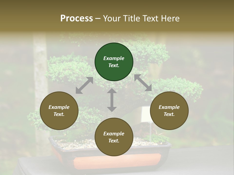 Small Plant Nature PowerPoint Template