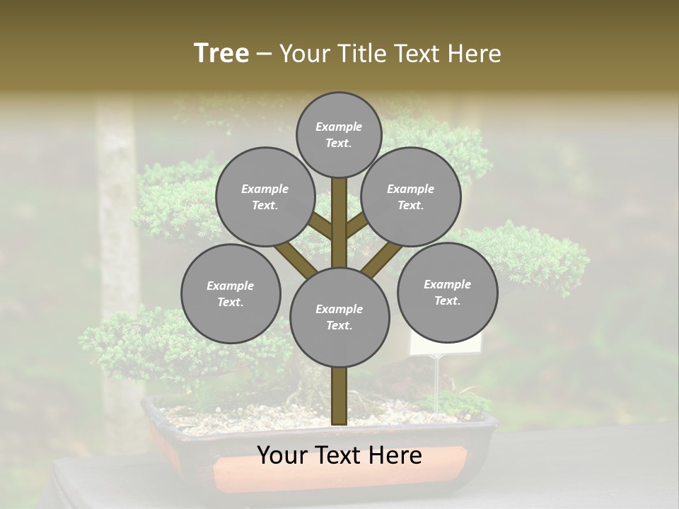 Small Plant Nature PowerPoint Template