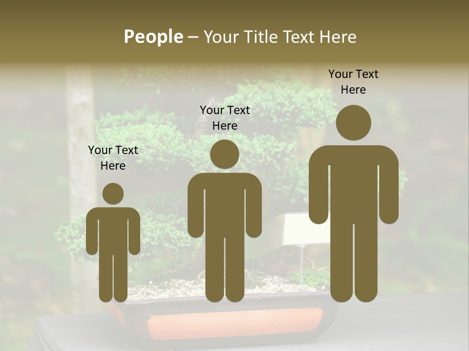 Small Plant Nature PowerPoint Template