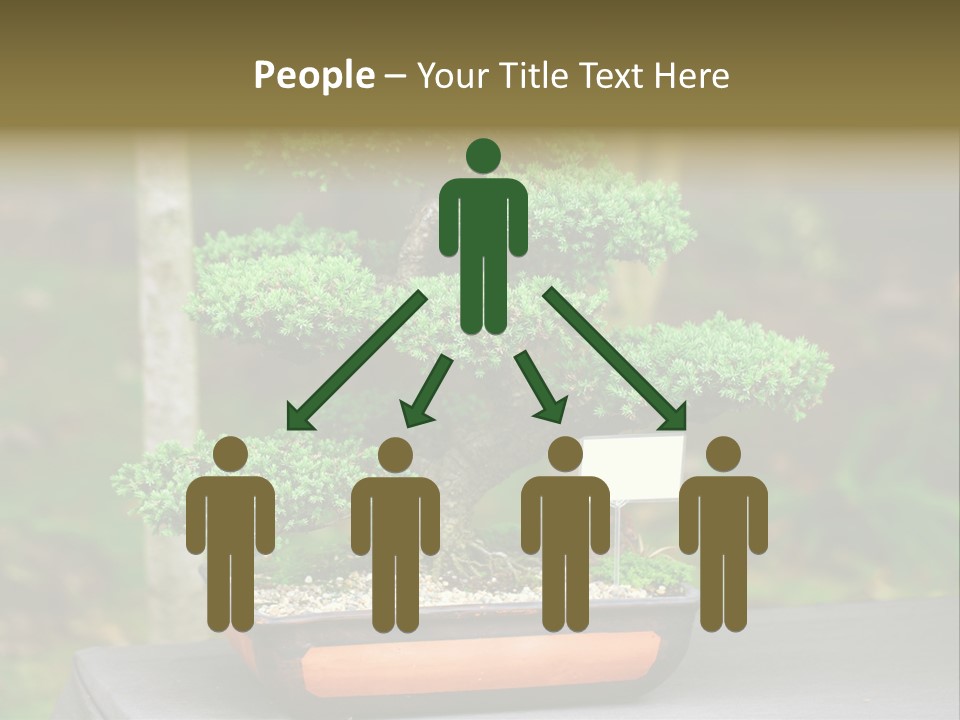 Small Plant Nature PowerPoint Template