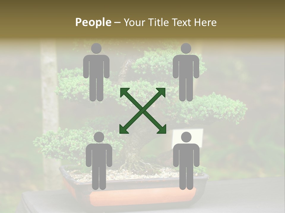 Small Plant Nature PowerPoint Template