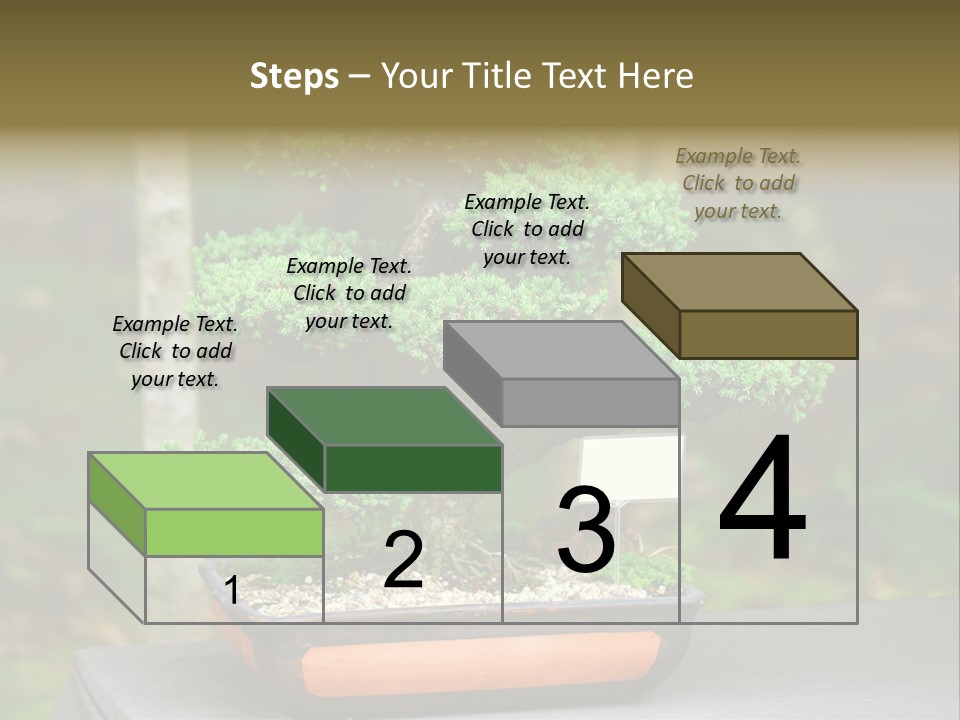 Small Plant Nature PowerPoint Template