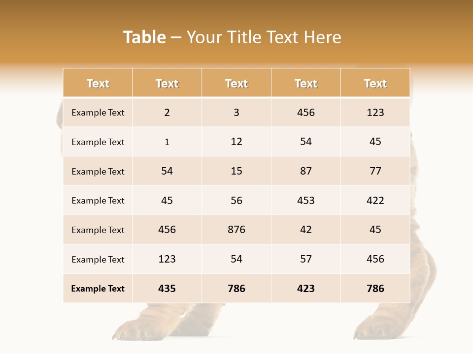 Side View Of Shar Pei Puppy PowerPoint Template
