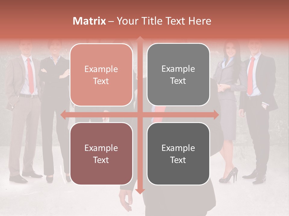 Young Business Man Welcoming To The Team PowerPoint Template