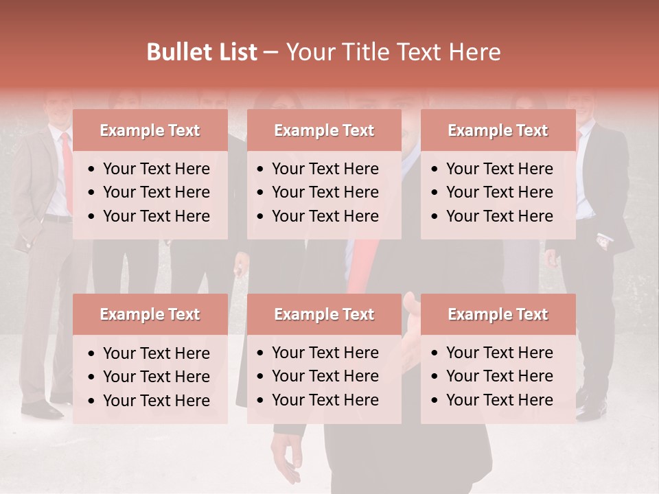 Young Business Man Welcoming To The Team PowerPoint Template