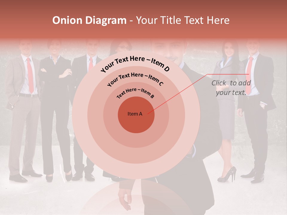 Young Business Man Welcoming To The Team PowerPoint Template