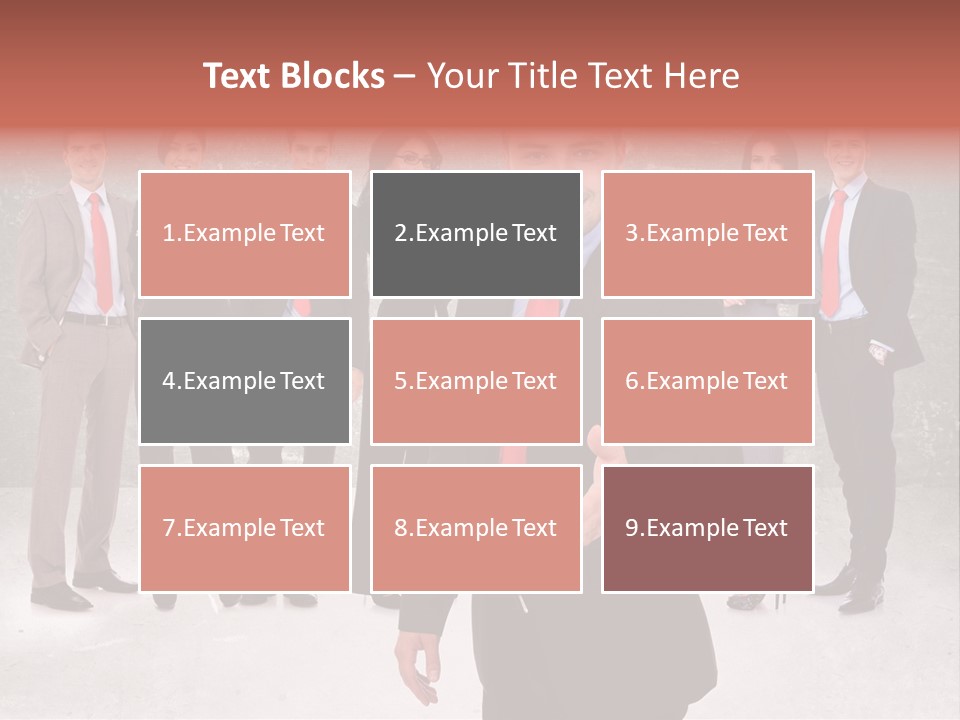 Young Business Man Welcoming To The Team PowerPoint Template