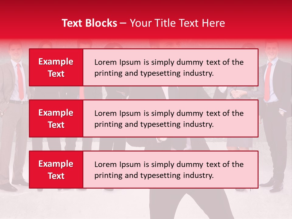 Leader Screaming Of Joy PowerPoint Template
