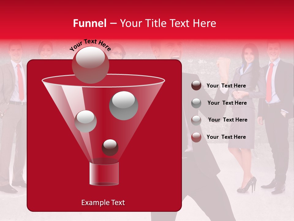 Leader Screaming Of Joy PowerPoint Template