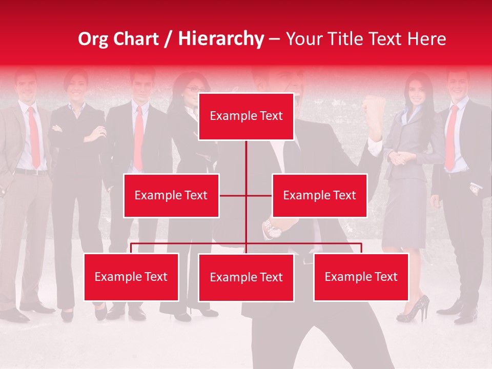 Leader Screaming Of Joy PowerPoint Template