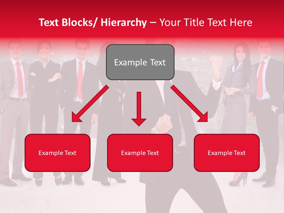 Leader Screaming Of Joy PowerPoint Template