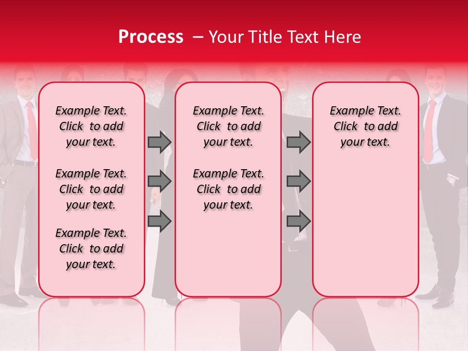 Leader Screaming Of Joy PowerPoint Template