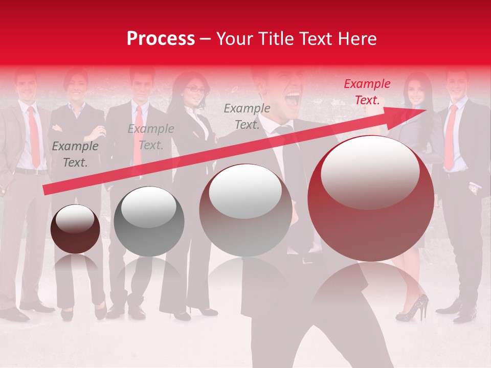 Leader Screaming Of Joy PowerPoint Template