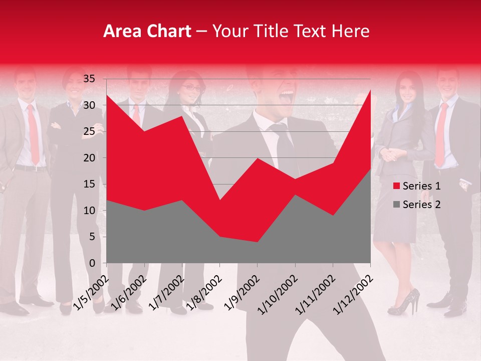 Leader Screaming Of Joy PowerPoint Template
