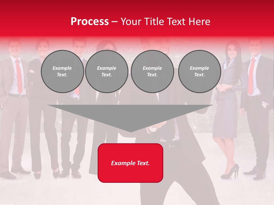 Leader Screaming Of Joy PowerPoint Template