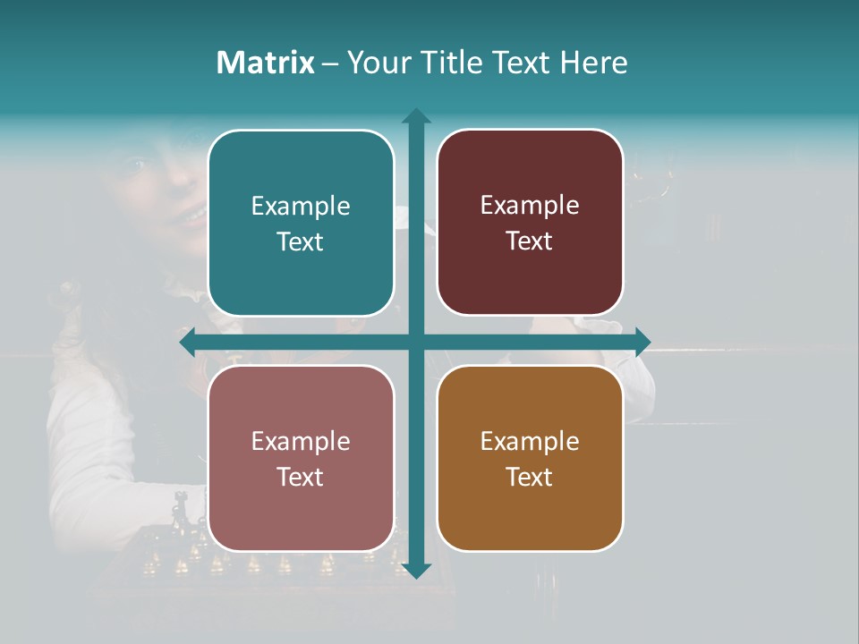 Steam Punk Girl Plays PowerPoint Template