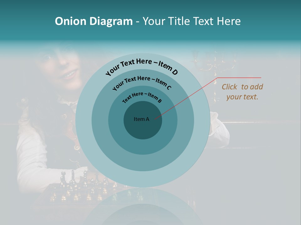 Steam Punk Girl Plays PowerPoint Template