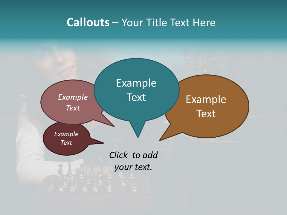 Steam Punk Girl Plays PowerPoint Template