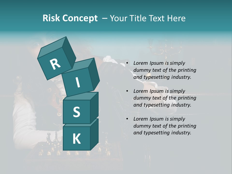 Steam Punk Girl Plays PowerPoint Template