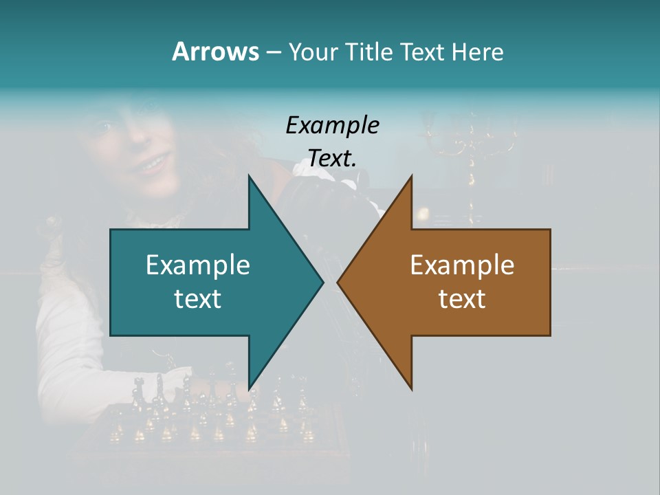 Steam Punk Girl Plays PowerPoint Template