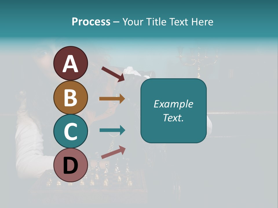 Steam Punk Girl Plays PowerPoint Template