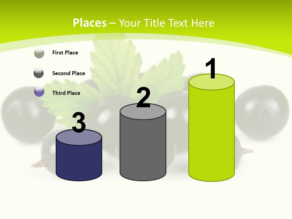 Black Currants PowerPoint Template