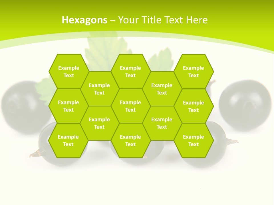 Black Currants PowerPoint Template