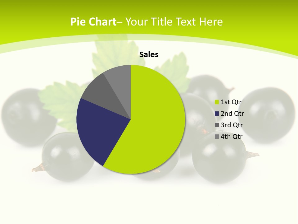 Black Currants PowerPoint Template
