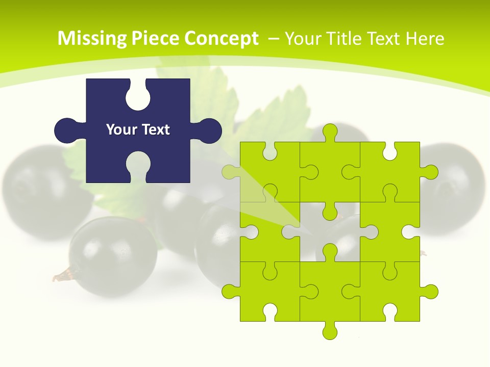 Black Currants PowerPoint Template