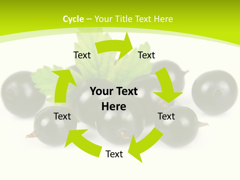 Black Currants PowerPoint Template