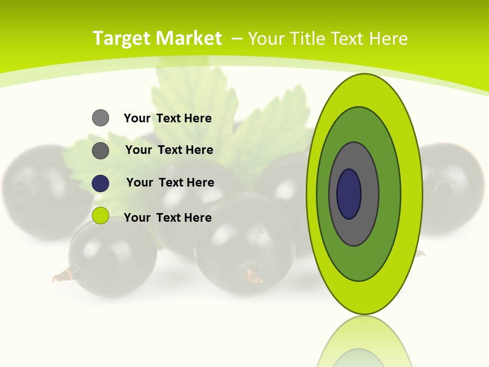 Black Currants PowerPoint Template