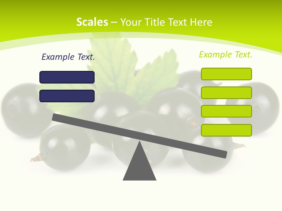 Black Currants PowerPoint Template