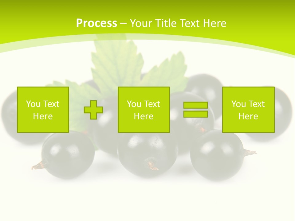 Black Currants PowerPoint Template