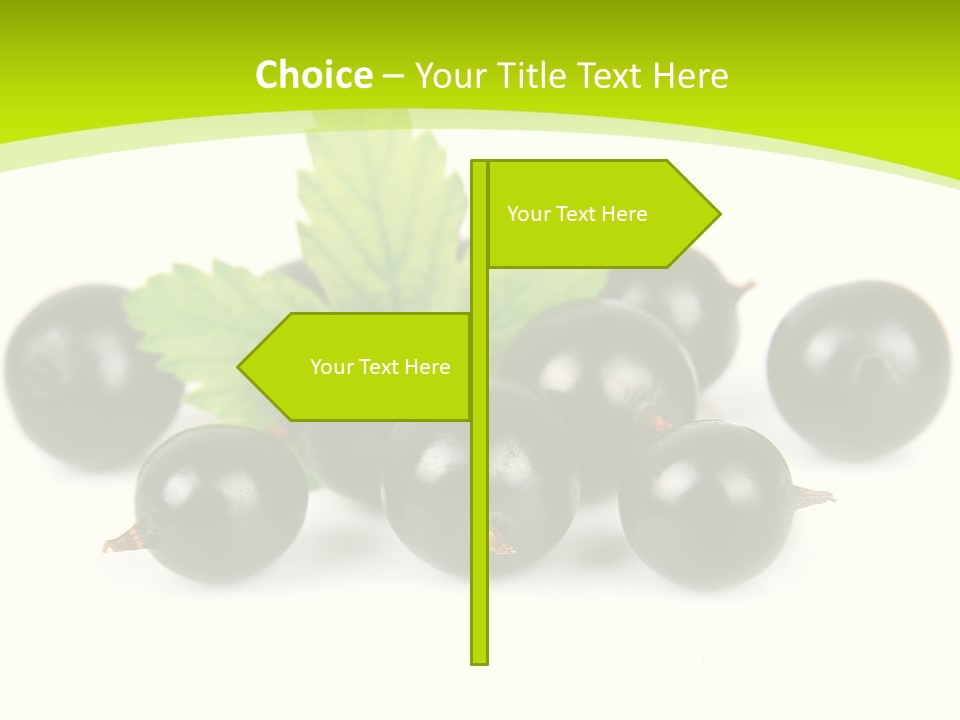 Black Currants PowerPoint Template