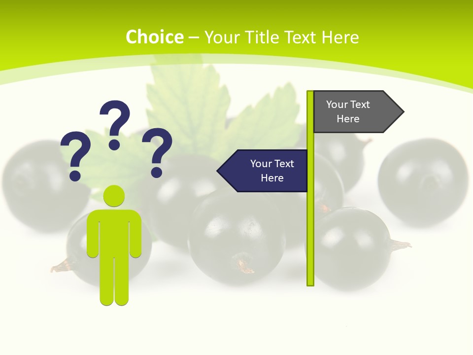 Black Currants PowerPoint Template
