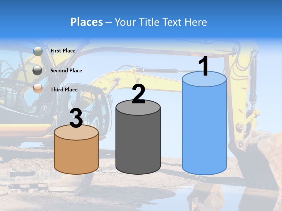 Construction Machines PowerPoint Template