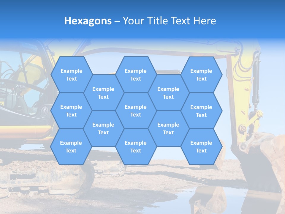 Construction Machines PowerPoint Template