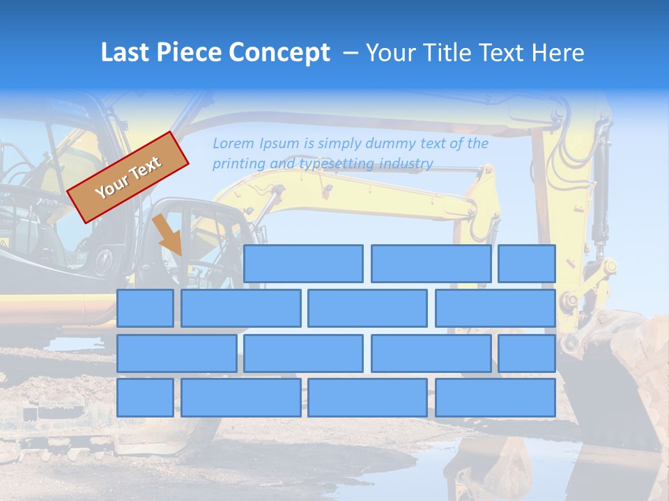 Construction Machines PowerPoint Template