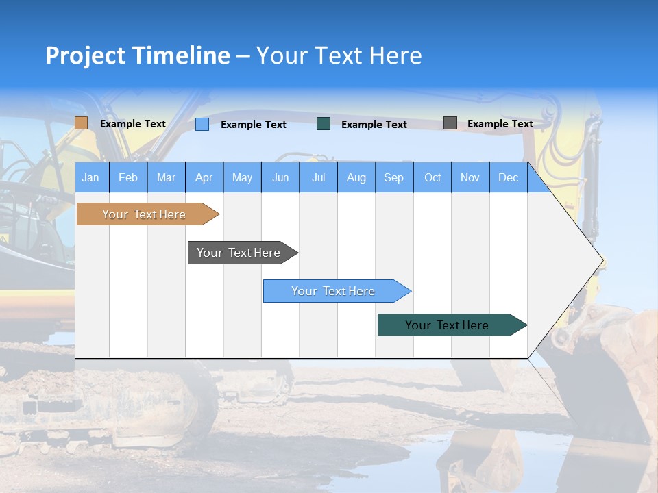 Construction Machines PowerPoint Template
