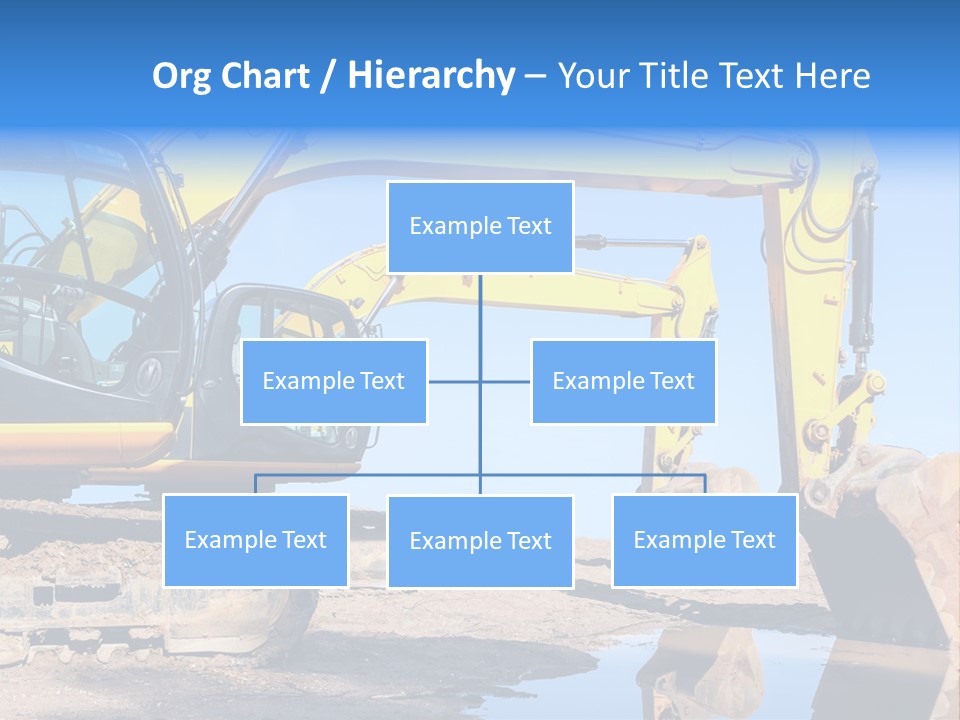 Construction Machines PowerPoint Template