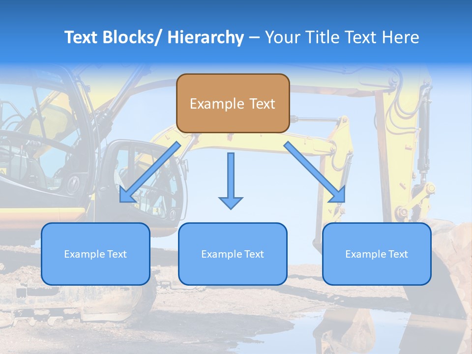 Construction Machines PowerPoint Template