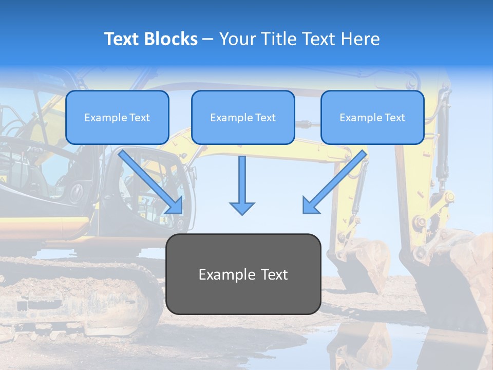 Construction Machines PowerPoint Template