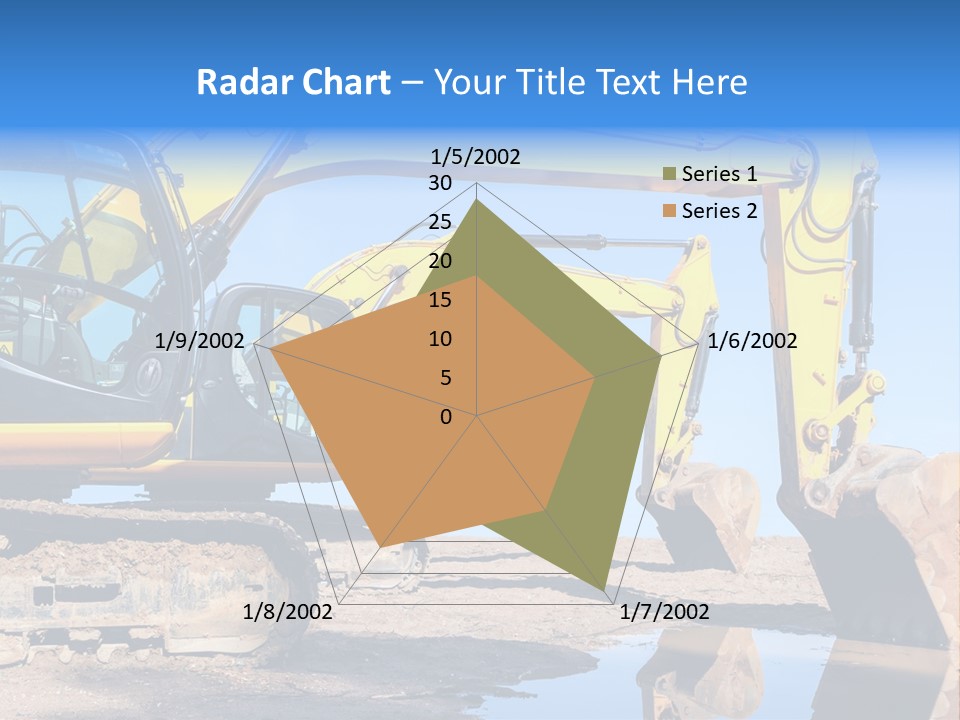 Construction Machines PowerPoint Template