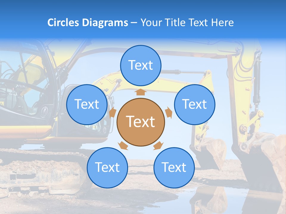 Construction Machines PowerPoint Template