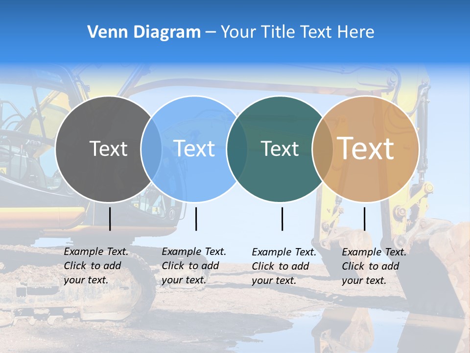 Construction Machines PowerPoint Template