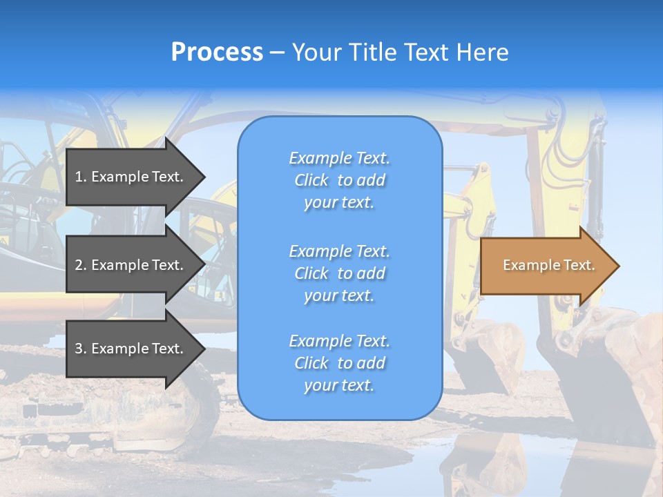 Construction Machines PowerPoint Template