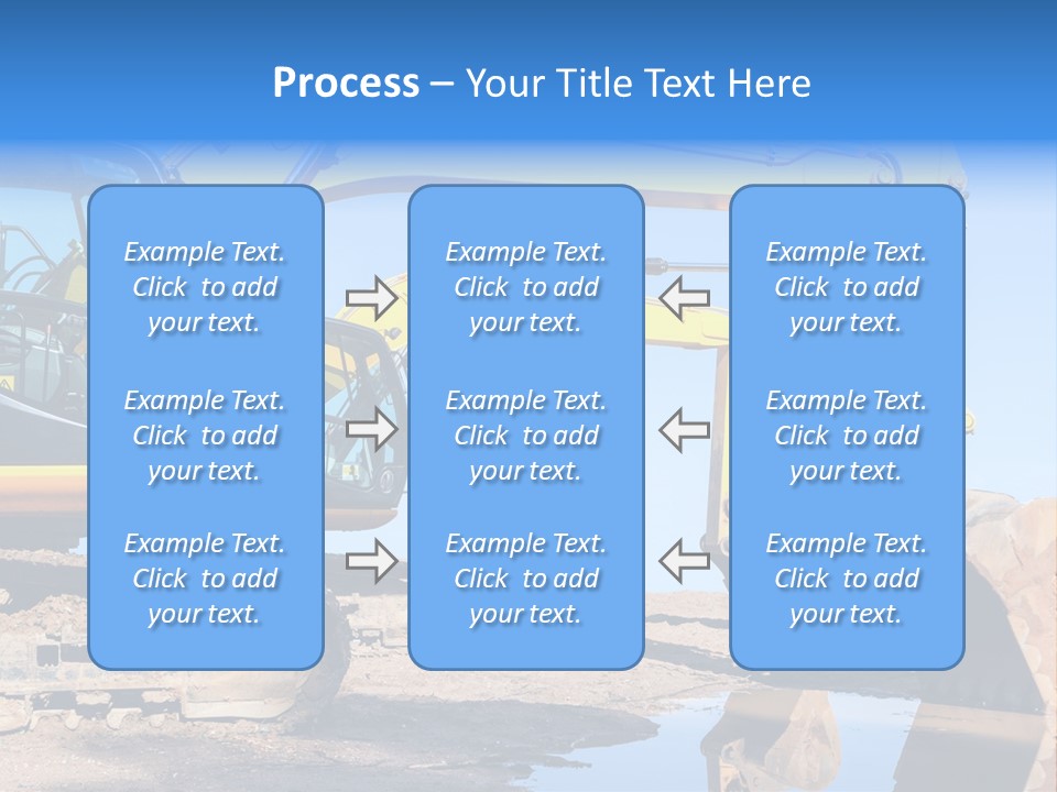 Construction Machines PowerPoint Template