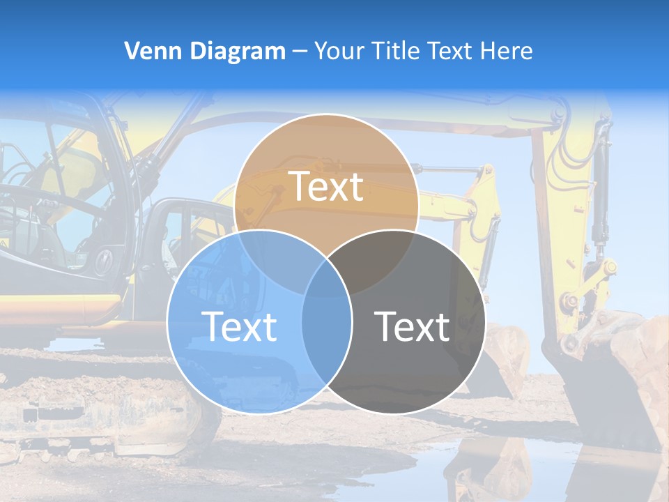 Construction Machines PowerPoint Template