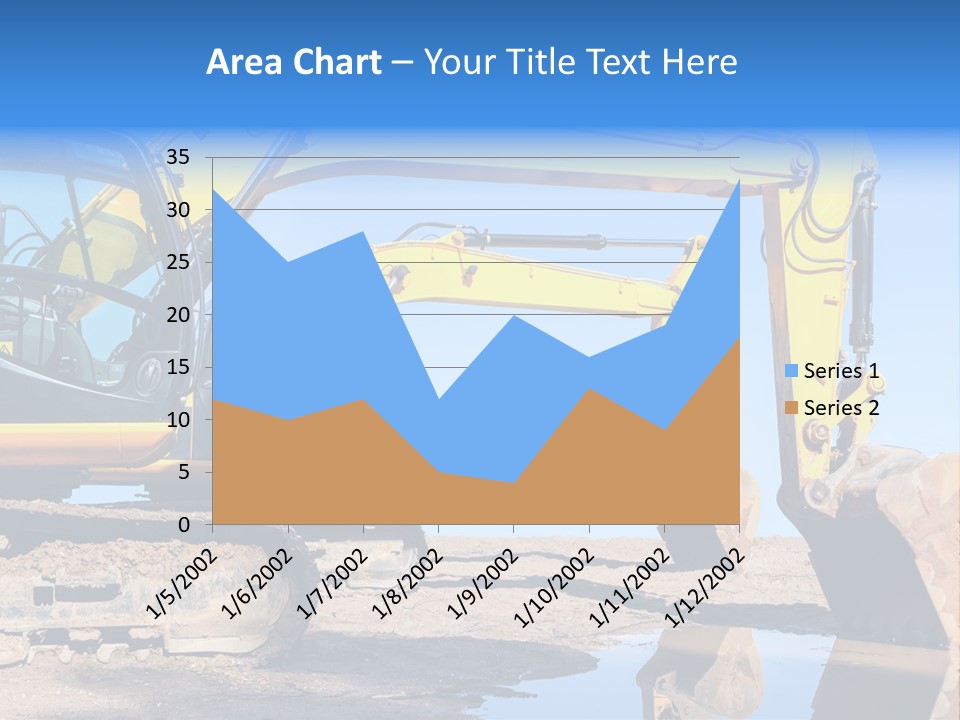 Construction Machines PowerPoint Template